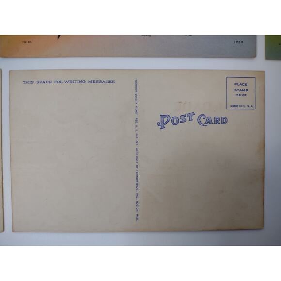 8 VTG Tichnor Texas Postcards McDade Humorous Retro Caricature Unposted - Picture 3 of 11